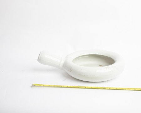 Bed Pan Circular Ceramic